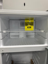GE 16.6 cu. ft. Top Freezer Refrigerator in White! (NEW - SCRATCH/DENT)