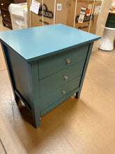 Hammond 3 - Drawer Nightstand, Blue! (NEW)