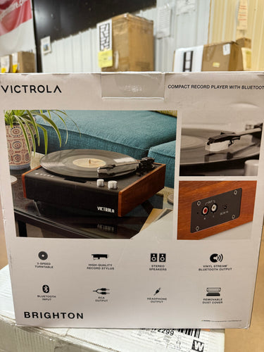 Victrola Brighton Record Player! (NEW IN BOX)