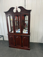 💥 BEAUTIFUL CHERRY-FINISH CHINA CABINET — JUST $99! 💥
