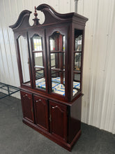 💥 BEAUTIFUL CHERRY-FINISH CHINA CABINET — JUST $99! 💥