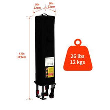 Everbilt
8 ft. X 8 ft. Grey Straight Leg Instant Canopy Pop Up Tent Sto-N-Go- new in bag - grey