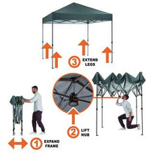 Everbilt
8 ft. X 8 ft. Grey Straight Leg Instant Canopy Pop Up Tent Sto-N-Go- new in bag - grey