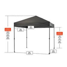 Everbilt
8 ft. X 8 ft. Grey Straight Leg Instant Canopy Pop Up Tent Sto-N-Go- new in bag - grey