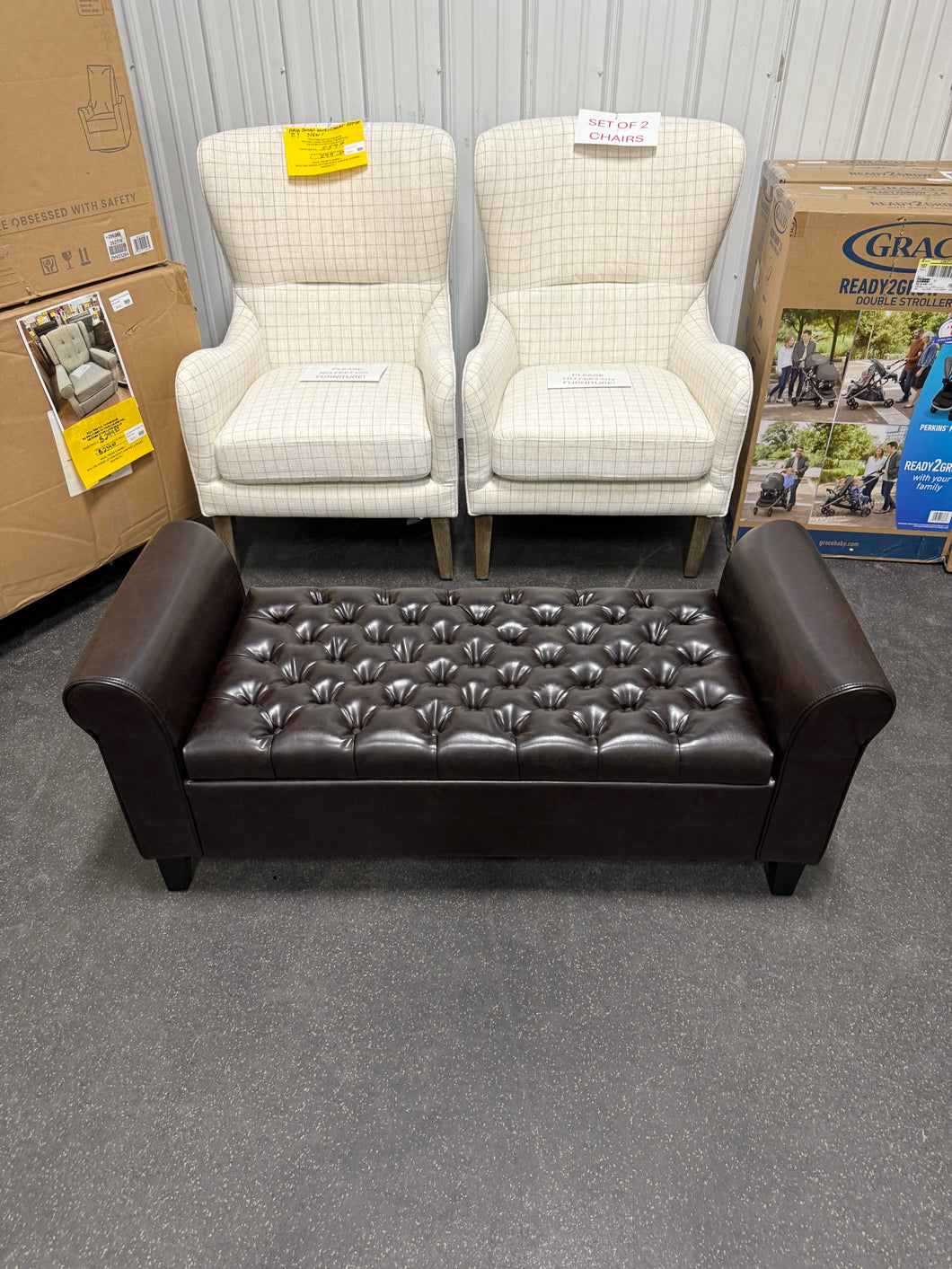 Keiko Storage Bench - Christopher Knight Home! (NEW)