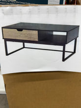 Bryson Two-Tone Lift Top with Storage Coffee Table Black - Teamson Home: Modern Home Office Desk! (NEW IN BOX)