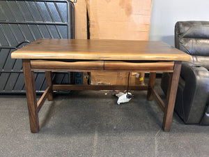 Whitley 54" Live Edge Writing Desk! (NEW - CHIPPED/SCRATCHED FROM SHIPPING)