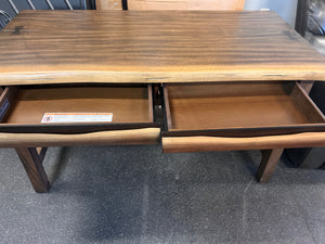 Whitley 54" Live Edge Writing Desk! (NEW - CHIPPED/SCRATCHED FROM SHIPPING)