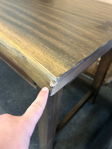 Whitley 54" Live Edge Writing Desk! (NEW - CHIPPED/SCRATCHED FROM SHIPPING)