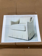 Box Pleat Upholstered Chair - Threshold! (NEW IN BOX)