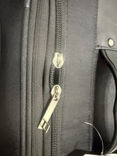 SWISSGEAR Stride Expandable Medium Checked Spinner Luggage, Black, 8 Wheels