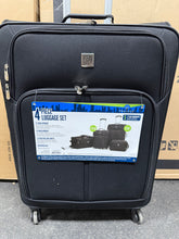 Protege 4-Piece Softside Luggage Set, Black