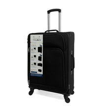 Protege 4-Piece Softside Luggage Set, Black