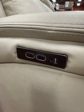 Sanders Leather Power Reclining Sofa with Power Headrests! (NEW - MINOR SCRATCH)