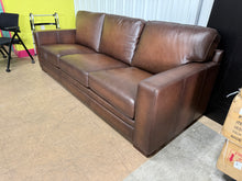 Luca Top Grain Leather Sofa! (BRAND NEW)