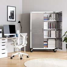 Seville Classics UltraHD Storage Cabinet, 48" W x 18" D x 72" H! (NEW IN BOX)