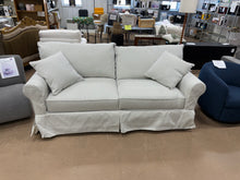 Amari 84" Rolled Arm Slipcovered Sleeper Sofa with Reversible Cushions!! BRAND NEW!!