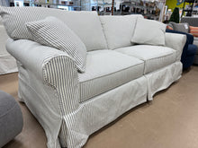 Amari 84" Rolled Arm Slipcovered Sleeper Sofa with Reversible Cushions!! BRAND NEW!!