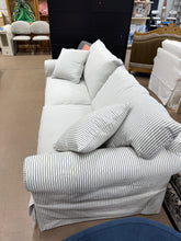 Amari 84" Rolled Arm Slipcovered Sleeper Sofa with Reversible Cushions!! BRAND NEW!!