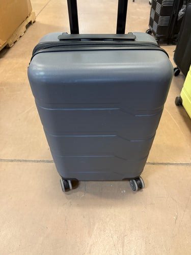 Hardside Carry On Spinner Suitcase - Open Story, Gray!! NEW!!