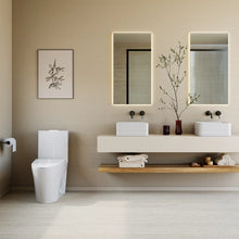 St. Tropez Comfort Height One-Piece Elongated Toilet, Vortex Dual-Flush 1.1/1.6 GPF, White Hardware SM-1T254! (NEW IN BOX)