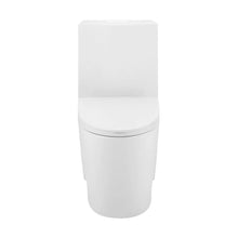 St. Tropez Comfort Height One-Piece Elongated Toilet, Vortex Dual-Flush 1.1/1.6 GPF, White Hardware SM-1T254! (NEW IN BOX)