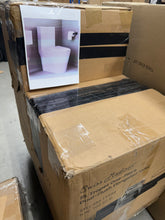 St. Tropez Comfort Height One-Piece Elongated Toilet, Vortex Dual-Flush 1.1/1.6 GPF, White Hardware SM-1T254! (NEW IN BOX)