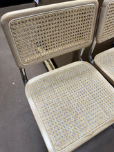 Zesthouse Rattan Counter Height Bar Stools Set of 6, 24.8" Counter Height Chairs with Cane Back, Natural! (NEW & ASSEMBLED)