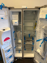 Frigidaire Gallery 22.3-cu ft Side-by-Side Refrigerator with Ice Maker ,Water and Ice Dispenser ( Fingerprint Resistant Stainless Steel ) ENERGY STAR Certified! (BRAND NEW - MISSING HANDLES!)