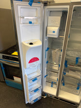 Frigidaire Gallery 22.3-cu ft Side-by-Side Refrigerator with Ice Maker ,Water and Ice Dispenser ( Fingerprint Resistant Stainless Steel ) ENERGY STAR Certified! (BRAND NEW - MISSING HANDLES!)
