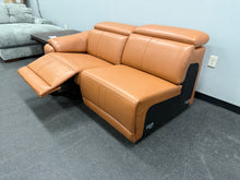 One Arm Power Recline Loveseat, Leather! (NEW - NO RIGHT ARM)