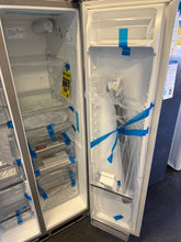 Frigidaire Gallery 22.3-cu ft Side-by-Side Refrigerator with Ice Maker ,Water and Ice Dispenser ( Fingerprint Resistant Stainless Steel ) ENERGY STAR Certified! (BRAND NEW - MISSING HANDLES!)