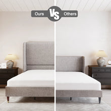 Belo Upholstered Platform Bed, King, Grey! (NEW IN BOX)