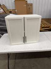 White wall storage cabinet- new/ assembled