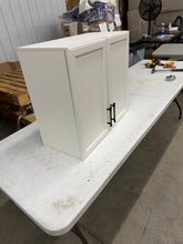 White wall storage cabinet- new/ assembled
