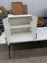 White wall storage cabinet- new/ assembled