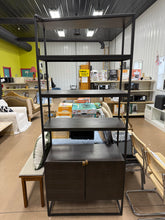 87" H x 36" W Iron Bookcase! (NEW - MINOR SHIPPING DAMAGE)