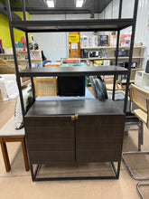 87" H x 36" W Iron Bookcase! (NEW - MINOR SHIPPING DAMAGE)