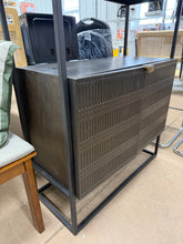 87" H x 36" W Iron Bookcase! (NEW - MINOR SHIPPING DAMAGE)