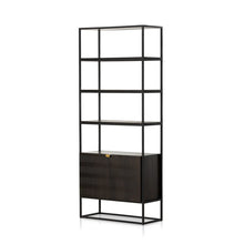87" H x 36" W Iron Bookcase! (NEW - MINOR SHIPPING DAMAGE)