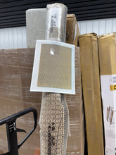 Micro Grid Rectangular Woven Indoor Outdoor Area Rug - 6’7” x 9’! (NEW - WRAPPED IN PLASTIC)