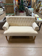 Dudden Loveseat Sofas for Living Room, Velvet Beige! (NEW & ASSEMBLED)