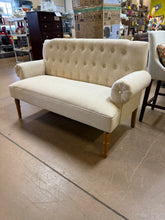 Dudden Loveseat Sofas for Living Room, Velvet Beige! (NEW & ASSEMBLED)