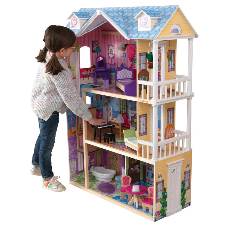 KidKraft My Dreamy Dollhouse with Lights & Sounds and 14 Accessories**New in box**
