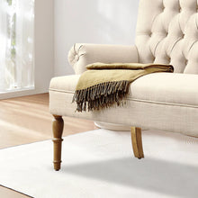 Dudden Loveseat Sofas for Living Room, Velvet Beige! (NEW & ASSEMBLED)