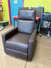 Pushback Manual Recliner, Brown
