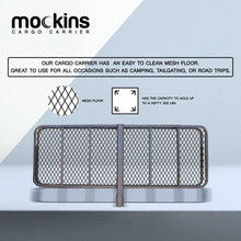Mockins 60 x 20 x 6" Rear Hitch Mount Cargo Carrier w/ Bag, Stabilizer, Straps, & Net! (NEW IN BOX)