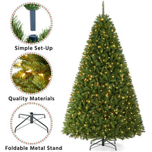 Libenson Ultra-Thick Artificial Christmas Tree, 7.5’ Lighted Tree!! NEW IN BOX!!