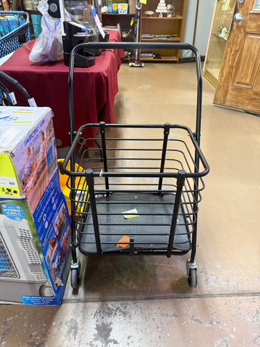 Milwaukee Heavy-Duty Steel Shopping Cart in Black! (BRAND NEW)