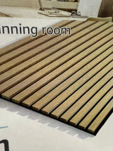 4Pcs 23.6" x 47.24" Wood Look Acoustic Slat Wall Paneling,Sound proof 3D Wall Panels (31 sq.ft./Case)! (NEW IN BOX)
